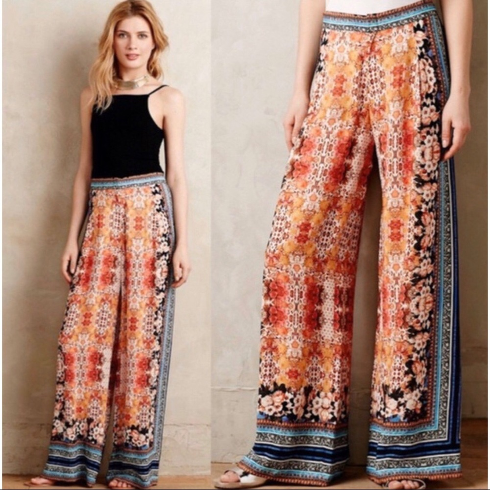 RANNA GILL x Anthropologie | printed pants